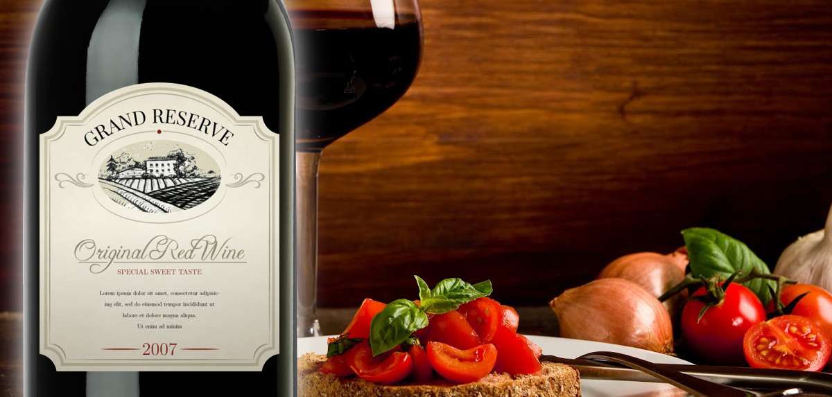 Premium Printed Lables for Wine Bottles
