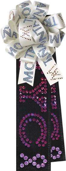 Sparkled Imprinted Ribbons